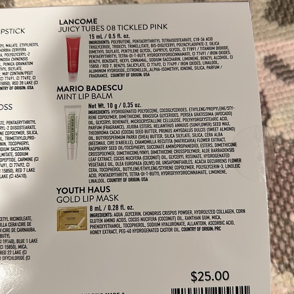 NEW The Best of Lips (6 Favorites for the Perfect Pout) Gift Set - Picture 7 of 8